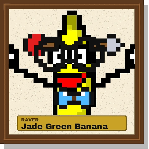 Raver: Jade Green Banana