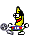 Football — a dancing banana meme (animated GIF)
