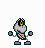 Bones — a dancing banana meme (animated GIF)