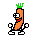 Carrot — a dancing banana meme (animated GIF)