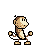Monkey — a dancing banana meme (animated GIF)