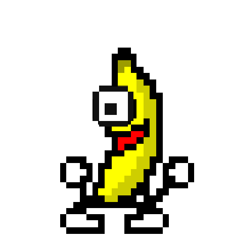Googly Eyes — transparent dancing banana sticker