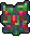 a ripe strawberry bush — park pixel sprite
