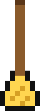 The mop & the spillage — banana rave pixel sprite