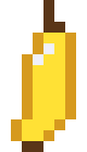 The golden banana — banana rave pixel sprite