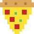 Club snacks — banana rave pixel sprite