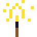 The sparkler — banana rave pixel sprite