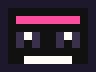 The VHS tape — banana rave pixel sprite