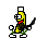 Beard — a dancing banana meme