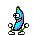 Blue — a dancing banana meme