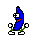 Blue — a dancing banana meme
