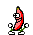 Coral — a dancing banana meme