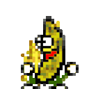 Fire — a dancing banana meme