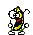 Glasses — a dancing banana meme