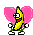 Heart — a dancing banana meme