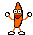 Orange — a dancing banana meme