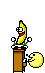 Podium — a dancing banana meme