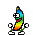 Rainbow — a dancing banana meme