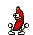 Red — a dancing banana meme