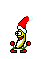 Santahat — a dancing banana meme