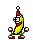Santahat — a dancing banana meme