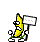 Sign — a dancing banana meme