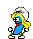 Smurf — a dancing banana meme