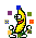 Squares — a dancing banana meme
