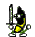 Sword — a dancing banana meme
