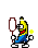 Tennis — a dancing banana meme