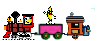 Train — a dancing banana meme
