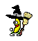 Witch — a dancing banana meme