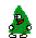 Xmastree — a dancing banana meme
