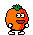 Orange — a dancing banana meme