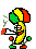 Rasta — a dancing banana meme