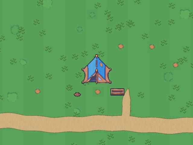 Be's Place — a visitor's homestead in Banana World