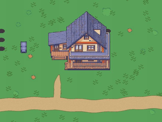 JADE GREEN BANANA 3 — a visitor's homestead in Banana World