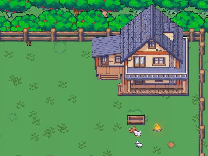 My home, a homestead a visitor built in Banana World