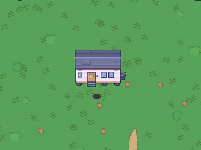 T — a visitor's homestead in Banana World